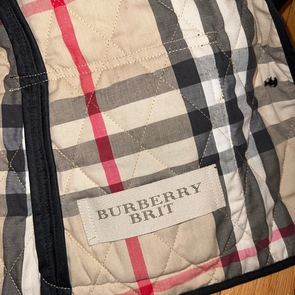 BURBERRY BRITT JACKET COAT SMALL - Picture 6 of 12